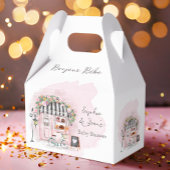 Frans Café Bonjour Bebe Paris Tea Baby shower Bedankdoosjes