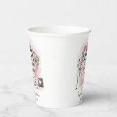 Frans Café Bonjour Bebe Paris Tea Baby shower Papieren Bekers (Rechts)