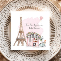 Frans Café Bonjour Bebe Paris Tea Baby shower