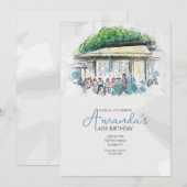 Frans Café Kaart (Voorkant / Achterkant)