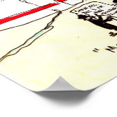 Frans Cafe - Poster (Hoek)