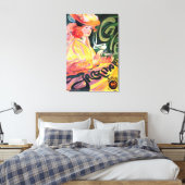 FRANS CAFÉ POSTERART VERPAKT CANVAS (Insitu (Slaapkamer))