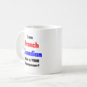 Frans-Canadees Koffiemok (Voorkant links)