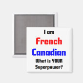 frans canadees magneet (Voorkant / Achterkant)