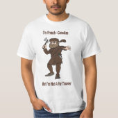 Frans Canadees T Shirt (Voorkant)