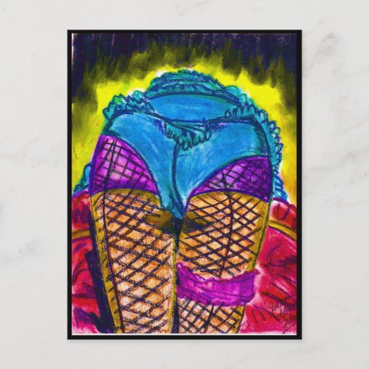 Frans Cancan Briefkaart (Voorkant)