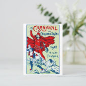 Frans carnaval 1912 briefkaart (Staand voorkant)