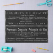 Frans Chalkboard Beauty and  Black Ephemera Tissuepapier (Craft)