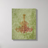 Frans Chandelier CHANGE COLOR - Wrapped Canvas (Voorkant)