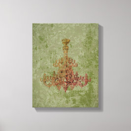 Frans Chandelier CHANGE COLOR - Wrapped Canvas