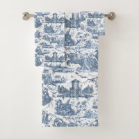 Frans Chariot Dawn Toile de Jouy-Blue