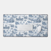 Frans Chariot Dawn Toile de Jouy-Blue Bureaumat (Keyboard & Muis)