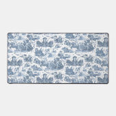 Frans Chariot Dawn Toile de Jouy-Blue Bureaumat (Voorkant)
