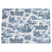  Frans Chariot Dawn Toile de Jouy-Blue Groot Cadeauzakje (Voorkant)