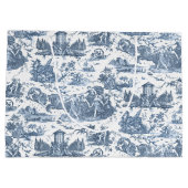  Frans Chariot Dawn Toile de Jouy-Blue Groot Cadeauzakje (Achterkant)