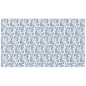  Frans Chariot Dawn Toile de Jouy-Blue Tafelkleed (Voorkant (Horizontaal))