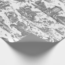  Frans Chariot Dawn Toile de Jouy-Grey