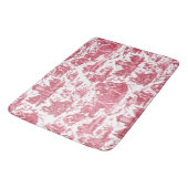 Frans Chariot Dawn Toile de Jouy-Red Badmat (Gekanteld)