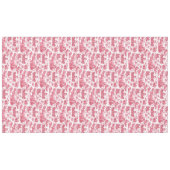  Frans Chariot Dawn Toile de Jouy-Red Tafelkleed (Voorkant (Horizontaal))