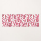  Frans Chariot Dawn Toile de Jouy-Red Yogamat (Voorkant (horizontaal))