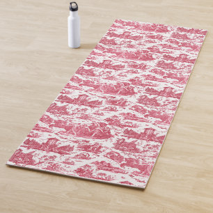 Frans Chariot Dawn Toile de Jouy-Red Yogamat