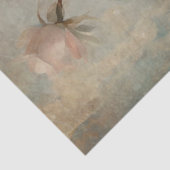 Frans Chateau  Blauw Roze Bloemen Decoupage Tissuepapier (Detail)