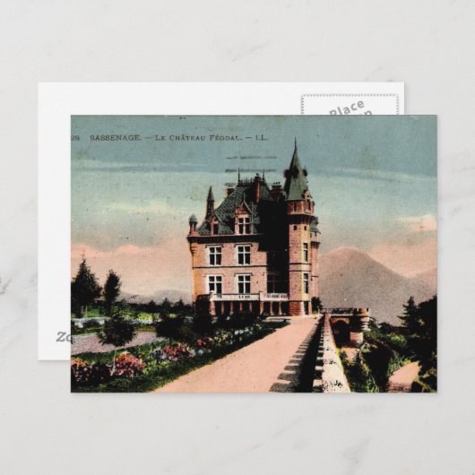Frans Chateau Briefkaart (Voorkant / Achterkant)