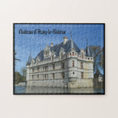 Frans Chateau - Château d'Azay-le-Rideau Legpuzzel (Horizontaal)