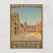  Frans Chateau de Blois Frankrijk Briefkaart (Voorkant)
