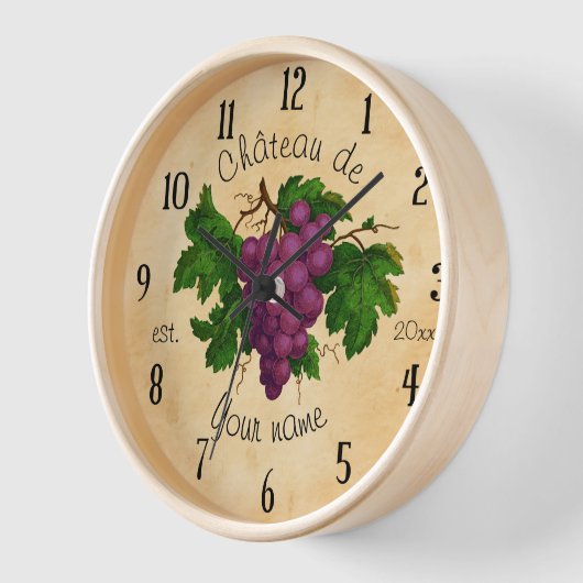 Frans Chateau met Grafieken  Gepersonaliseerd (Hoek)