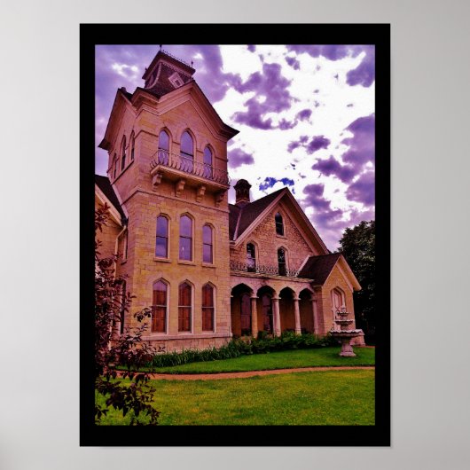 Frans Chateau Poster (Voorkant)