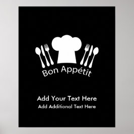 Frans Chef Pet Gourmet Cook Poster