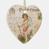  Frans Cherub Valentijn hart ornament (Rechts)