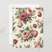 Frans Chic Briefkaart (Voorkant / Achterkant)