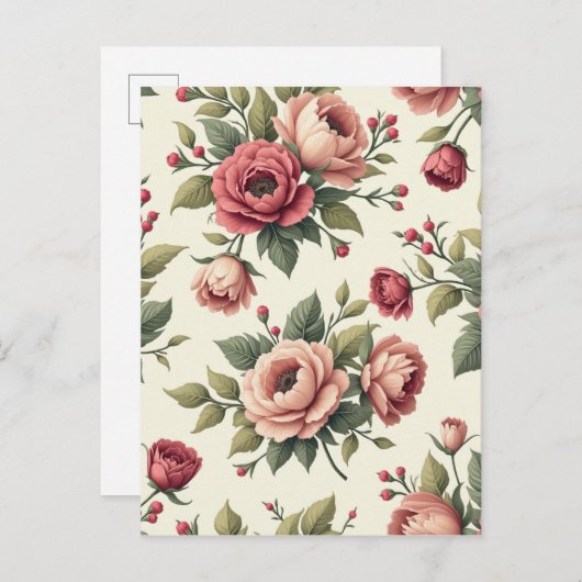 Frans Chic Briefkaart (Voorkant / Achterkant)