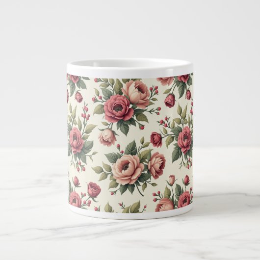 Frans  Chic Grote Koffiekop (Voorkant)