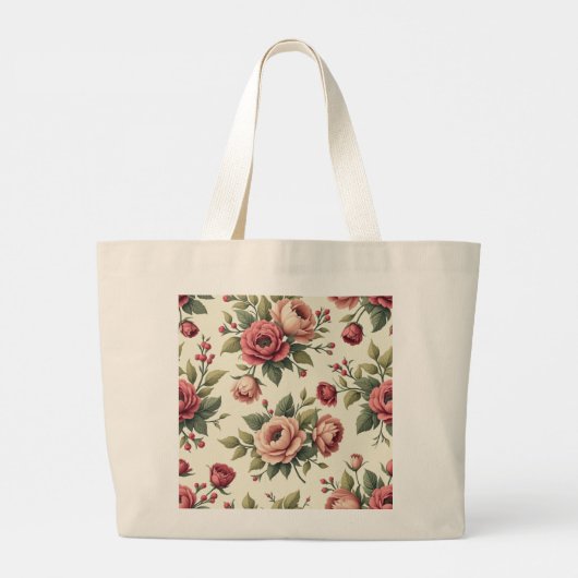 Frans  Chic Grote Tote Bag (Achterkant)