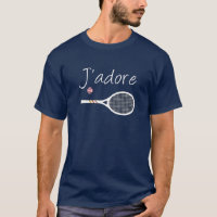 Frans Chic J-adore Tennis Player Design