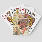  Frans Chocolade Advertisement Collage Pokerkaarten (Achterkant)