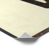 Frans Chocolade Kinder Kitchen Art Poster (Hoek)