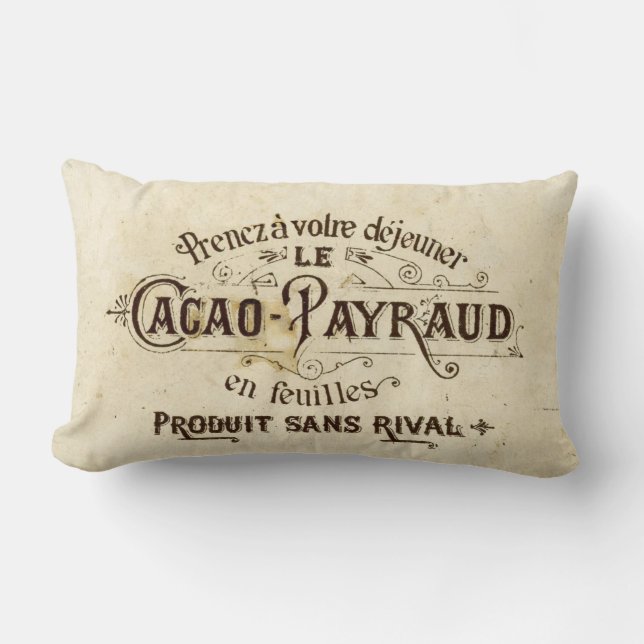  Frans chocolade Kussen (Voorkant)