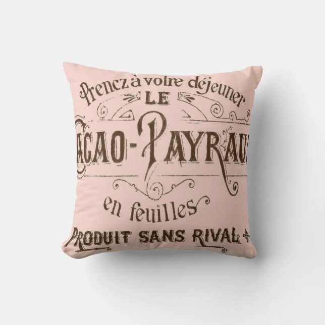  Frans Chocolate American MoJo Kussens (Voorkant)