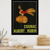 Frans Cognac Vintage Poster (Keuken)