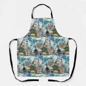  Frans collage Schort (Voorkant)