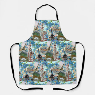 Frans collage Schort