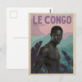 Frans Congo Briefkaart (Voorkant / Achterkant)