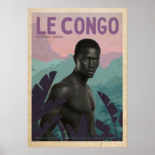  Frans Congo Poster (Voorkant)