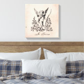 Frans Cupid stretched canvas (Insitu (Slaapkamer))