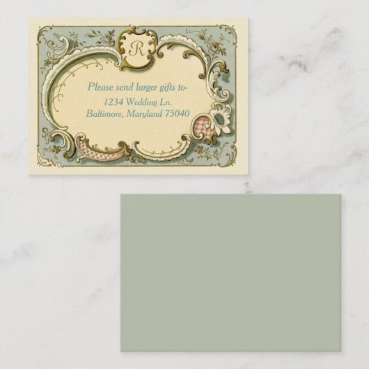 Frans  Custom Vrijgezellenfeest Informatiekaartje (Voorkant / Achterkant)