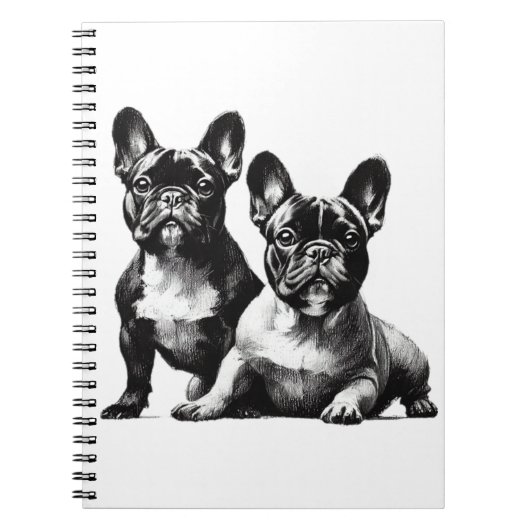 Frans Dagblad, Franse Bulldog Journal Notitieboek (Voorkant)